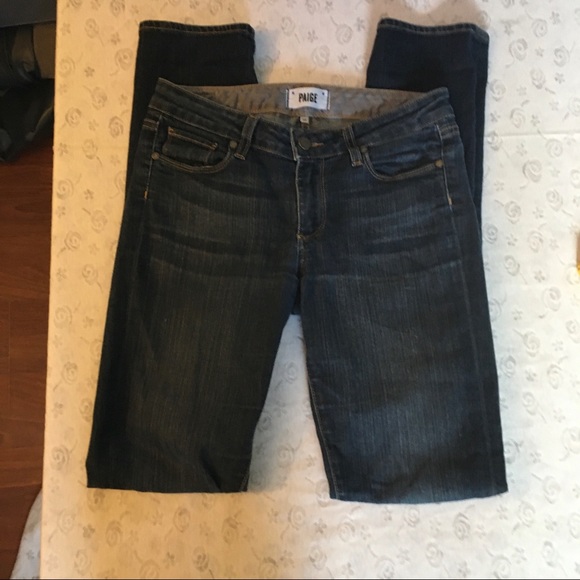 Paige Skyline Straight skinny jeans size 28 - Picture 3 of 6